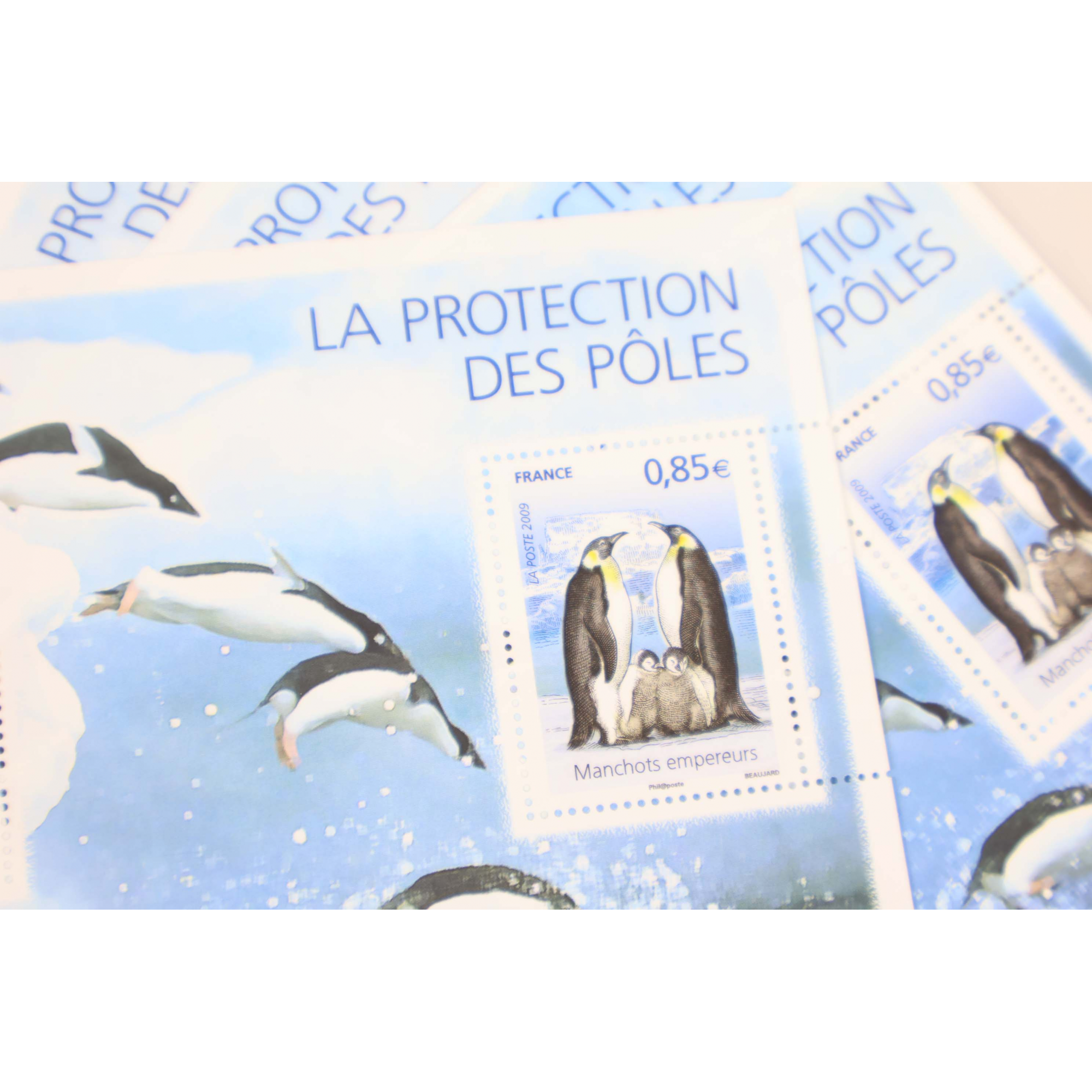 LOT DE 35 BLOCS N° F4350 PROTECTION DES POLES, TIMBRES NEUFS** FACIALE 49.35€