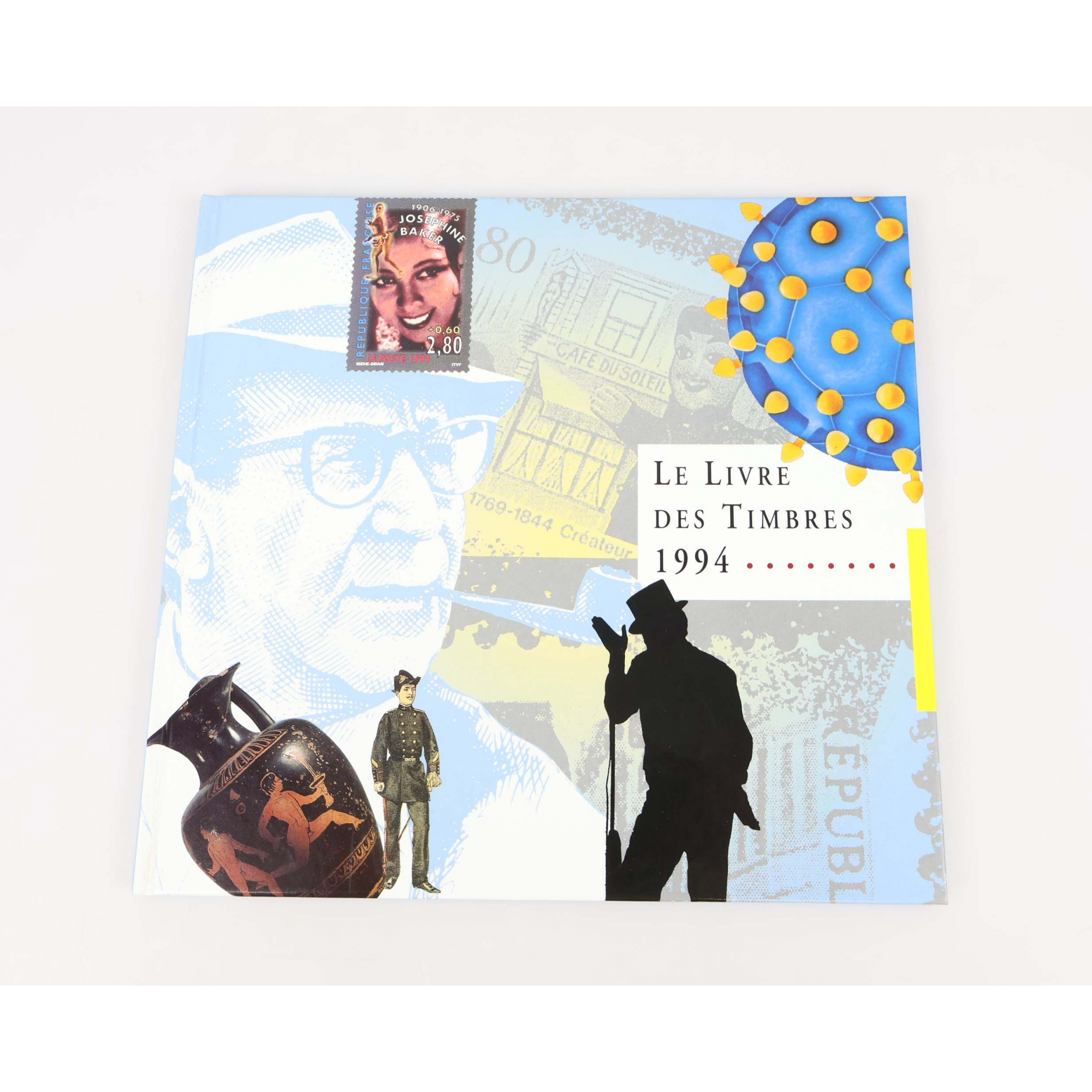 LE LIVRE DES TIMBRES FRANCE COMPLET ANNÉE 1994 NEUFS**, SIGNES USUELS BOÎTIER