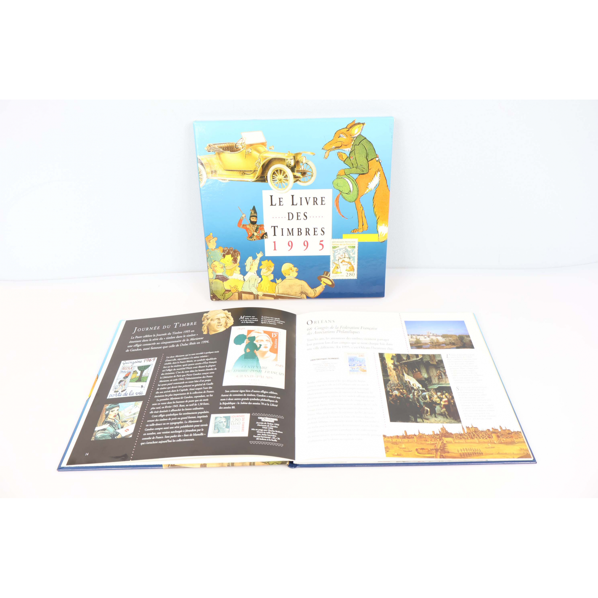 LE LIVRE DES TIMBRES FRANCE COMPLET ANNÉE 1995 NEUFS**, SIGNES USUELS BOITIER