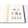COLLECTION/LOT TIMBRES NEUFS** EN FRANCS 1980 À 1989 ALBUM LEUCHTTURM VF 1719ffr