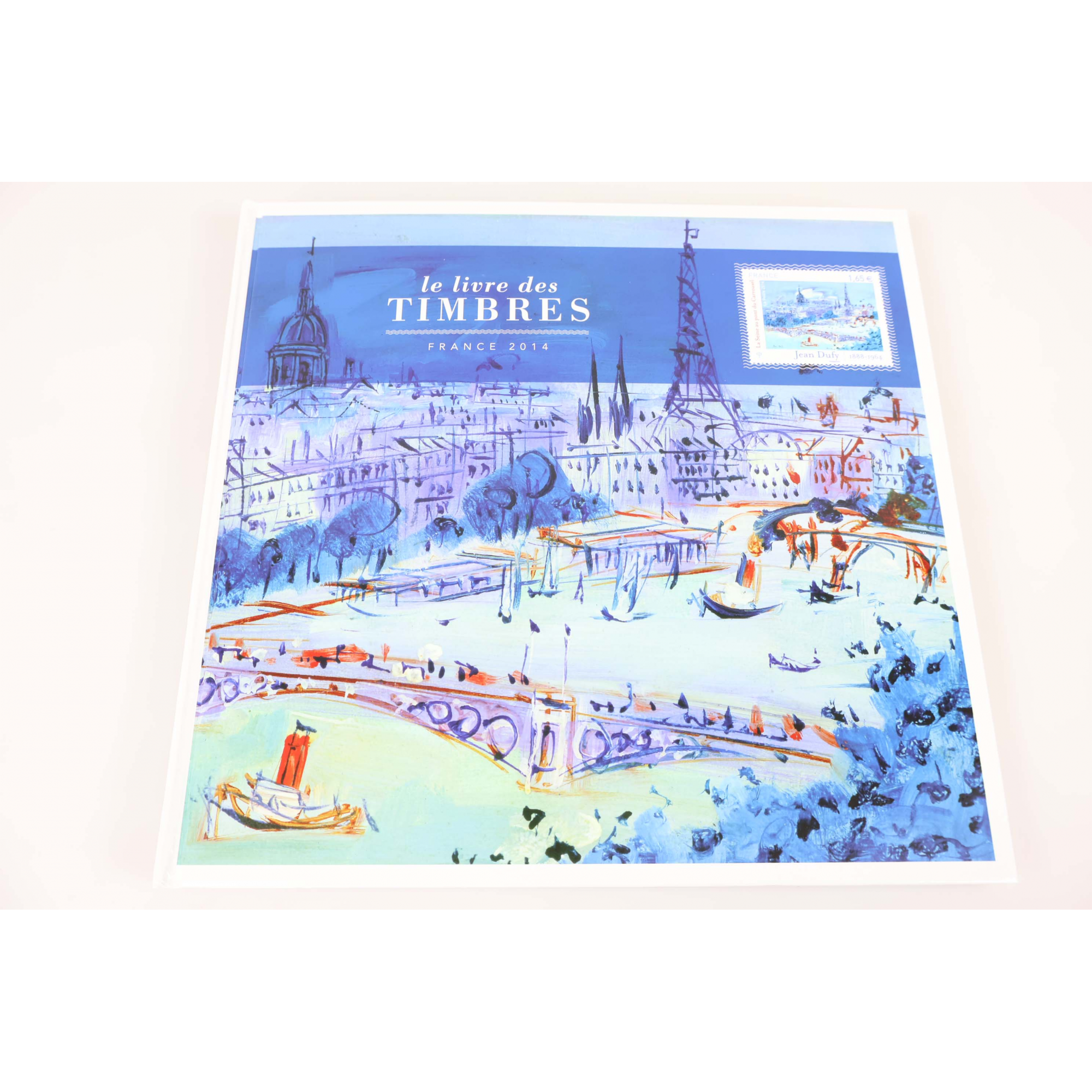 LE LIVRE DES TIMBRES FRANCE ANNÉE 2014 COMPLET NEUFS**, SIGNES USUELS BOITIER