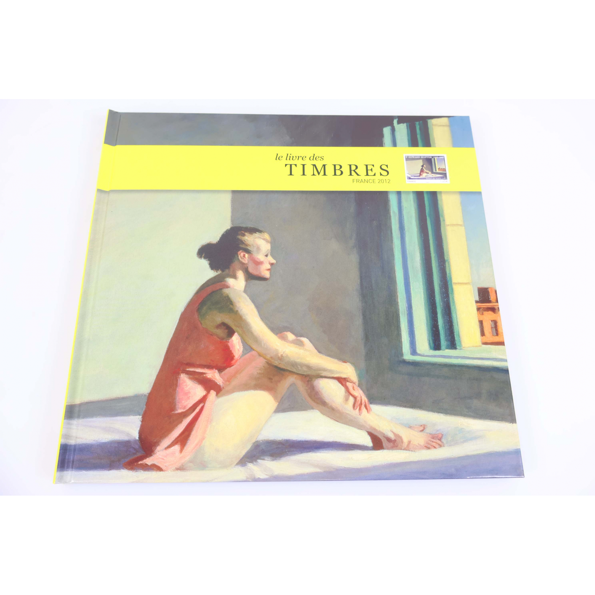 LE LIVRE DES TIMBRES FRANCE ANNÉE 2012 COMPLET NEUFS**, LÉGERS SIGNES USUELS