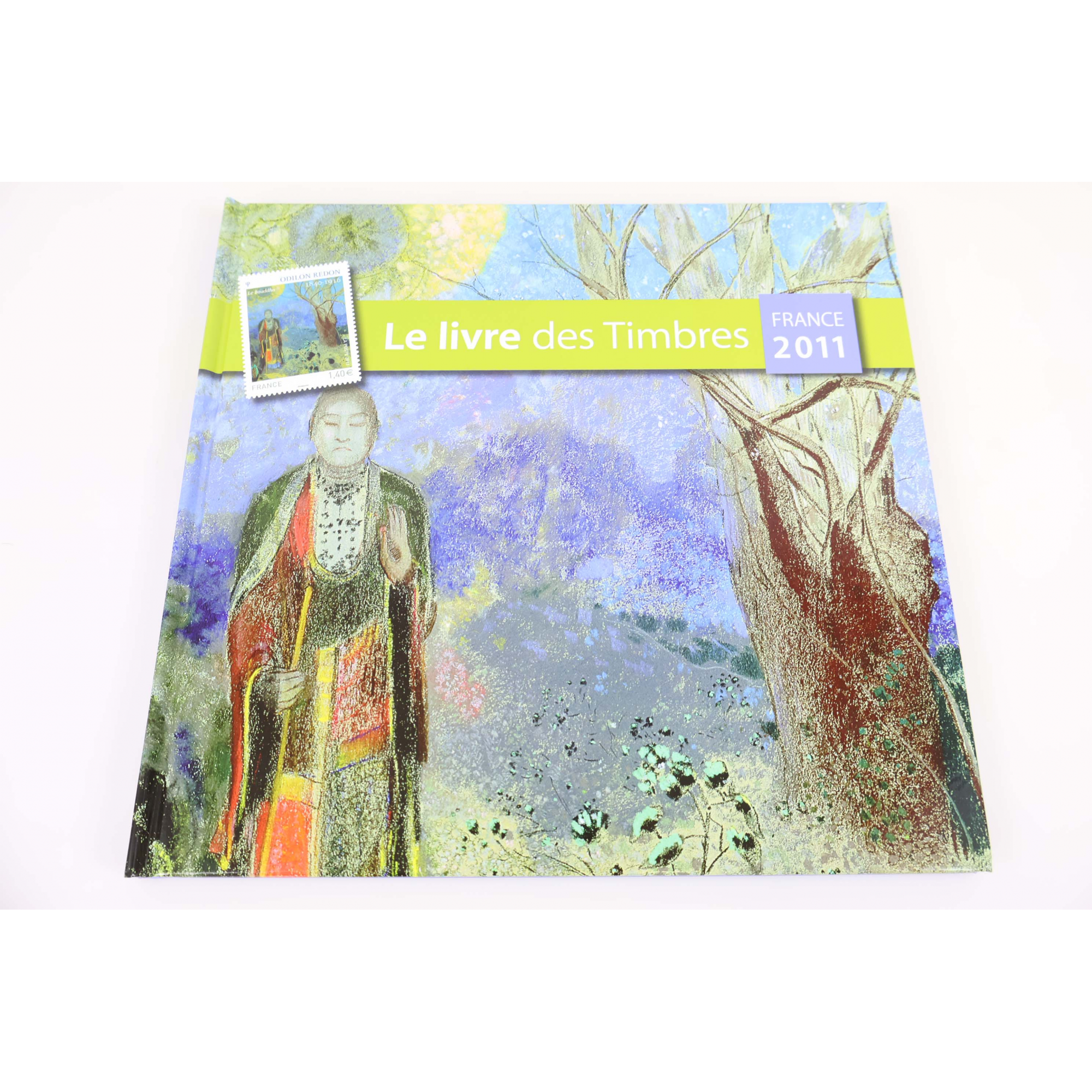 LE LIVRE DES TIMBRES FRANCE ANNÉE 2011 COMPLET NEUFS**, LÉGÈRES RAYURES BOITIER