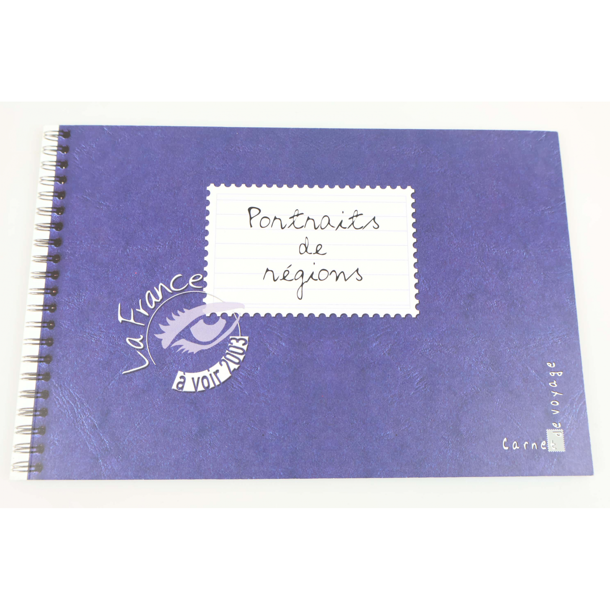 4 CARNETS PORTRAITS DE REGIONS "LA FRANCE A VIVRE/A VOIR 2003-2004" COLLECTORS