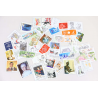 COLLECTION DE TIMBRES-POSTE DE 2020 A 2022 TRIÉS PAR ANNÉES TIMBRES NEUFS**