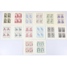 COLLECTION COMPLÈTE DE CARNETS CROIX-ROUGE DE 1956 A 1962 TIMBRES NEUFS** DE FR