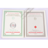 COLLECTION COMPLÈTE DE CARNETS CROIX-ROUGE DE 1956 A 1962 TIMBRES NEUFS** DE FR