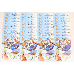 LOT DE 35 BLOCS N° F4498 SÉRIE NATURE - LES PAPILLONS, TIMBRES NEUFS** VF 100.1€