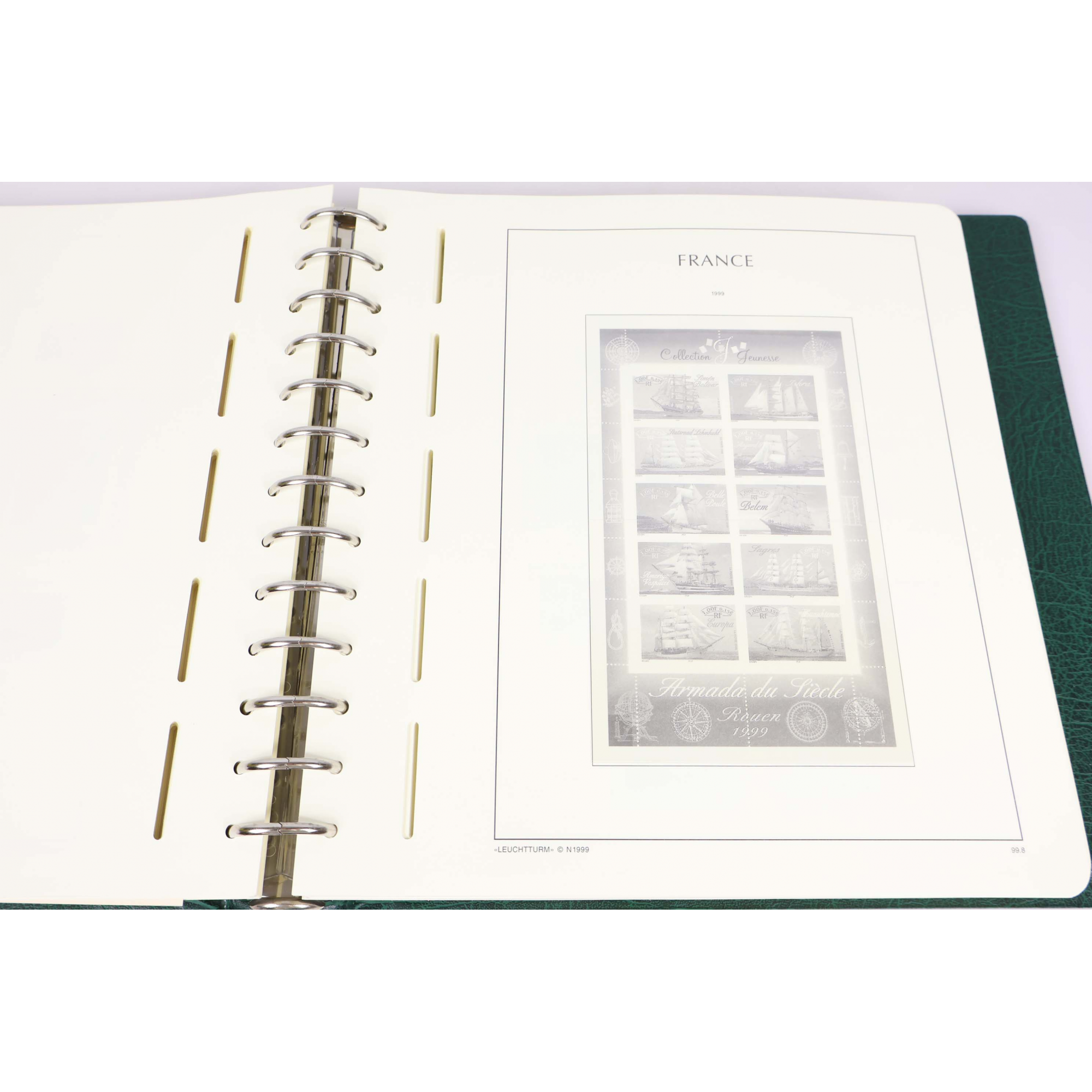 Leuchtturm Carte De Collection Pour Pièces 1 Euro – Pochette Translucide 212x144 Mm – Transport Et Échange Sécurisé