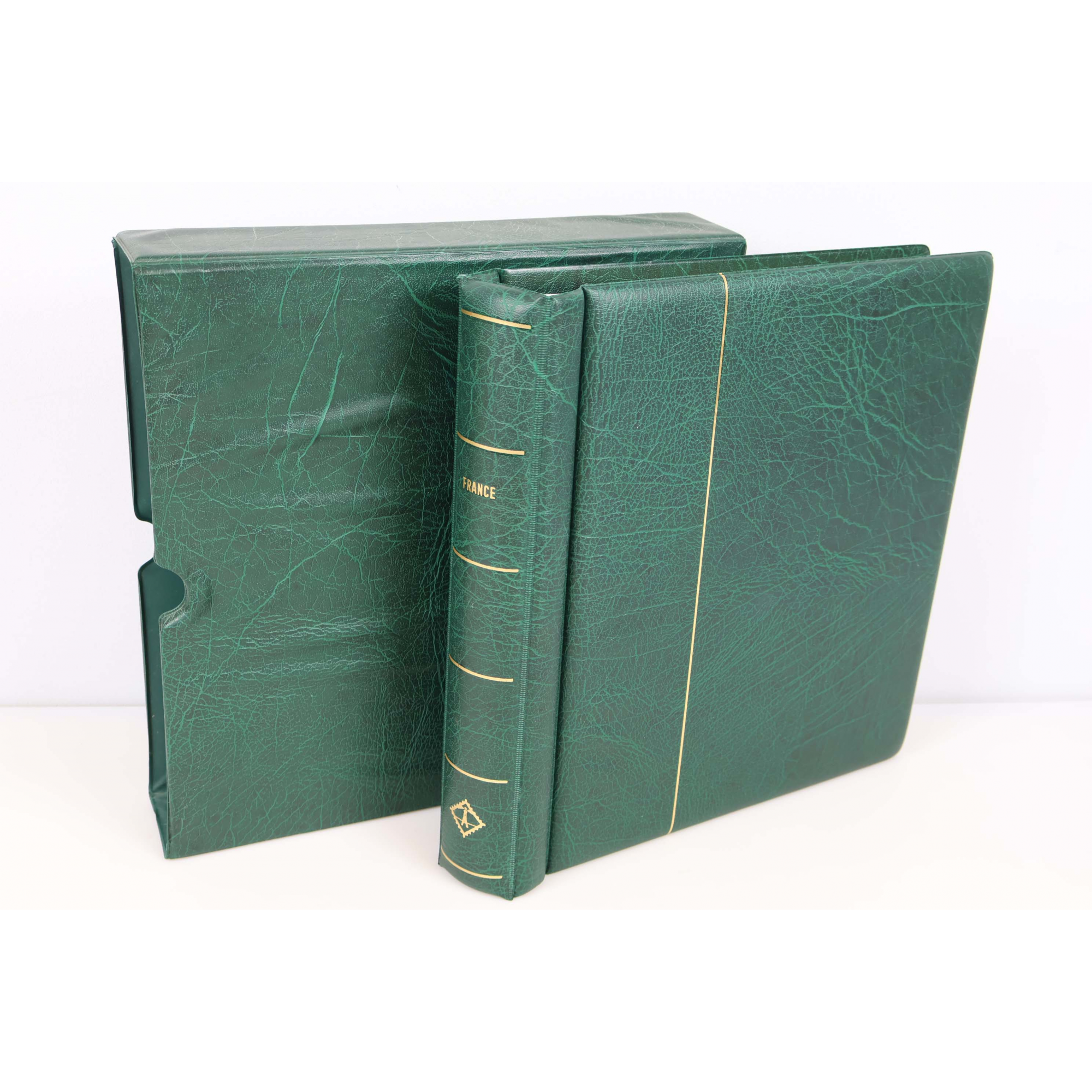 ALBUM LEUCHTTURM POUR RANGER UNE COLLECTION DE TIMBRES DE FRANCE DE 1995 A 1999