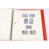 COLLECTION DE FRANCE DE 1960 À 1970 TIMBRES NEUFS AVEC CLASSEUR HT DE GAMME SAFE