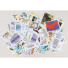 LOT DE TIMBRES-POSTES AVEC DOUBLE DE L'ANNÉE 2019 TIMBRES NEUFS** FACIALE 85€