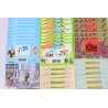 LOT DE BLOCS-FEUILLETS PETITS FORMATS ENTRE 1 ET 2.5€ TIMBRES NEUFS FACIALE 108€
