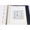 ALBUM LEUCHTTURM POUR RANGER UNE COLLECTION DE TIMBRES DE FRANCE DE 2007 À 2008