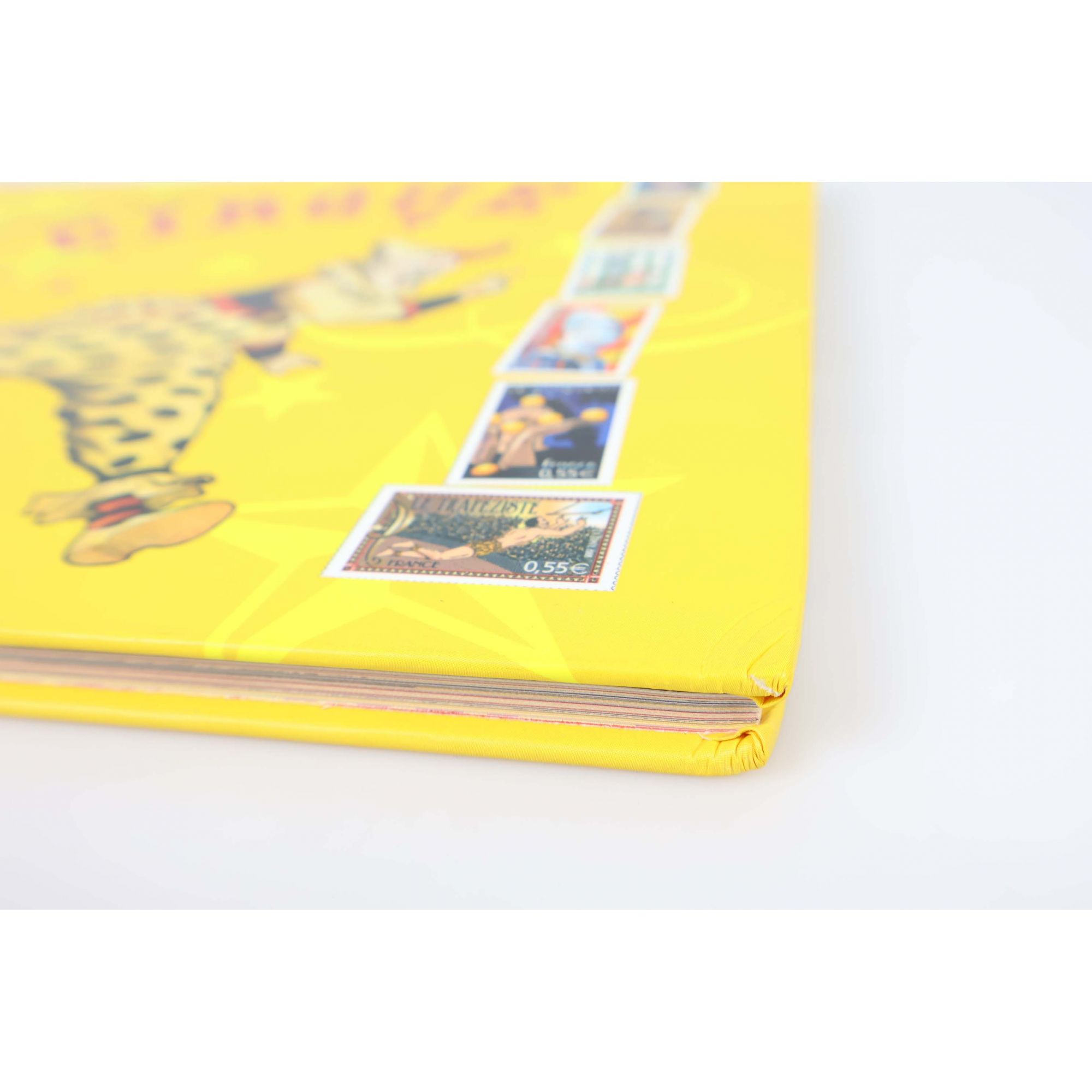 FRANCE, LIVRE DES TIMBRES " VOYAGE AVEC LE CIRQUE " 2008 COMPLET, ANGLES ABIMÉS