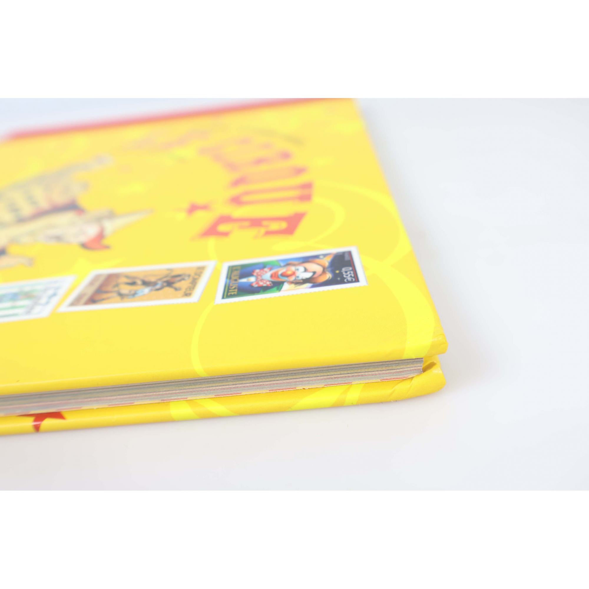 FRANCE, LIVRE DES TIMBRES " VOYAGE AVEC LE CIRQUE " 2008 COMPLET, ANGLES ABIMÉS