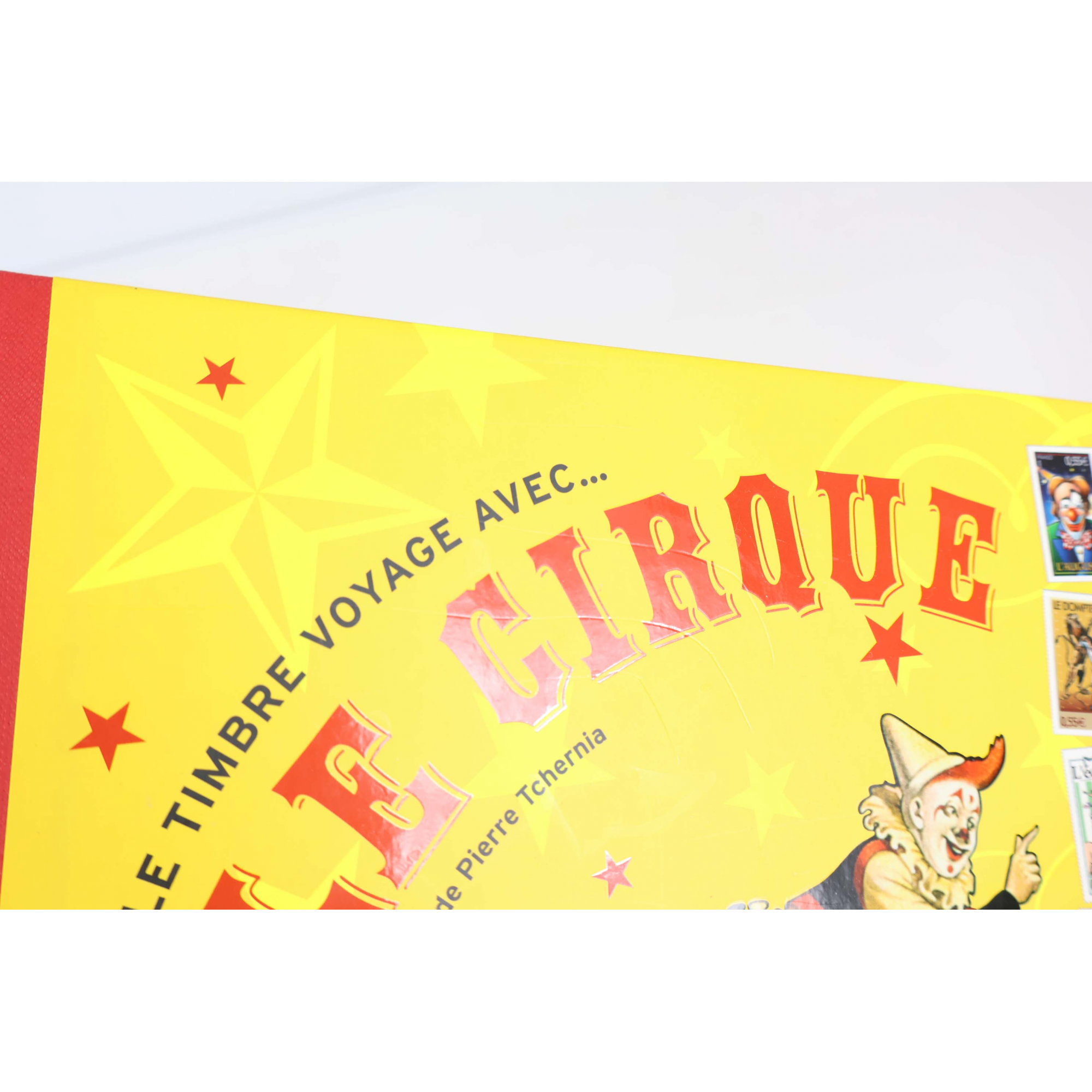 FRANCE, LIVRE DES TIMBRES " VOYAGE AVEC LE CIRQUE " 2008 COMPLET, ANGLES ABIMÉS