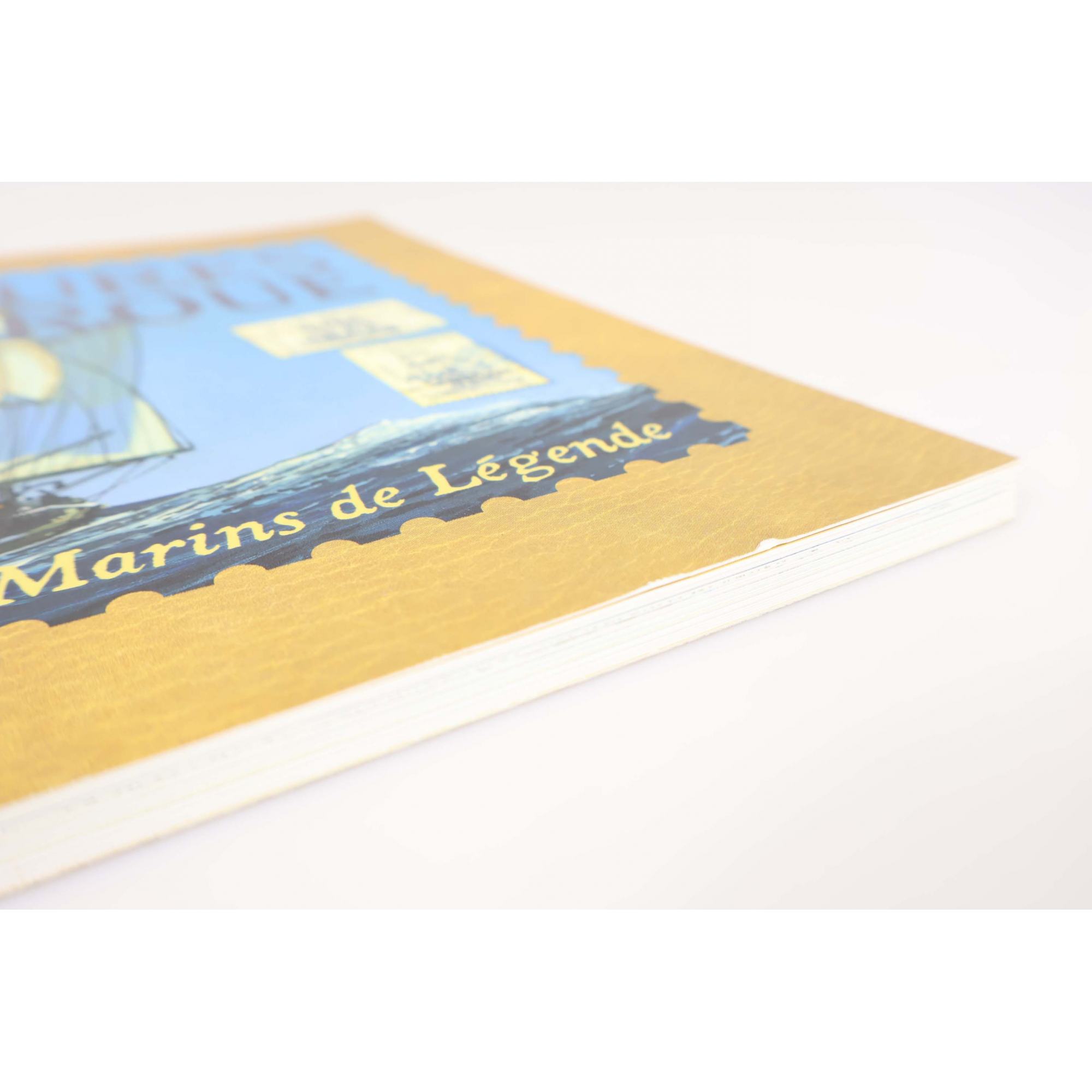 LE LIVRE DES TIMBRES "FIGURES DE PROUE - NAVIRES ET MARINS DE LÉGENDE" 2008