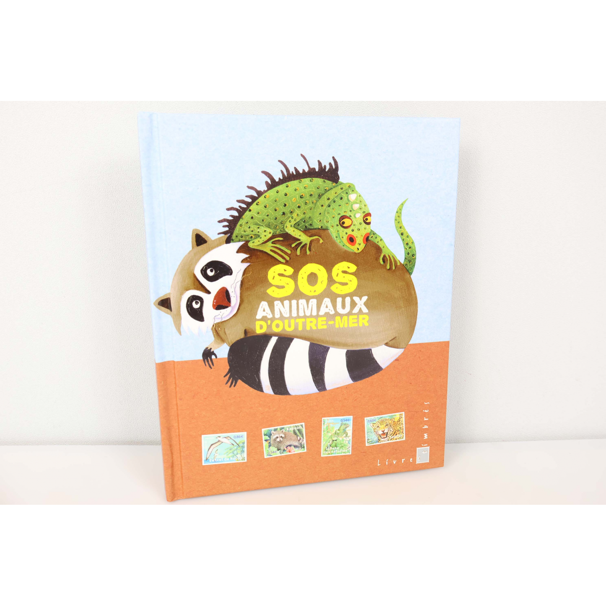 LE LIVRE DES TIMBRES "SOS ANIMAUX OUTRE-MER" FRANCE 2007, TRÈS BONNE QUALITÉ