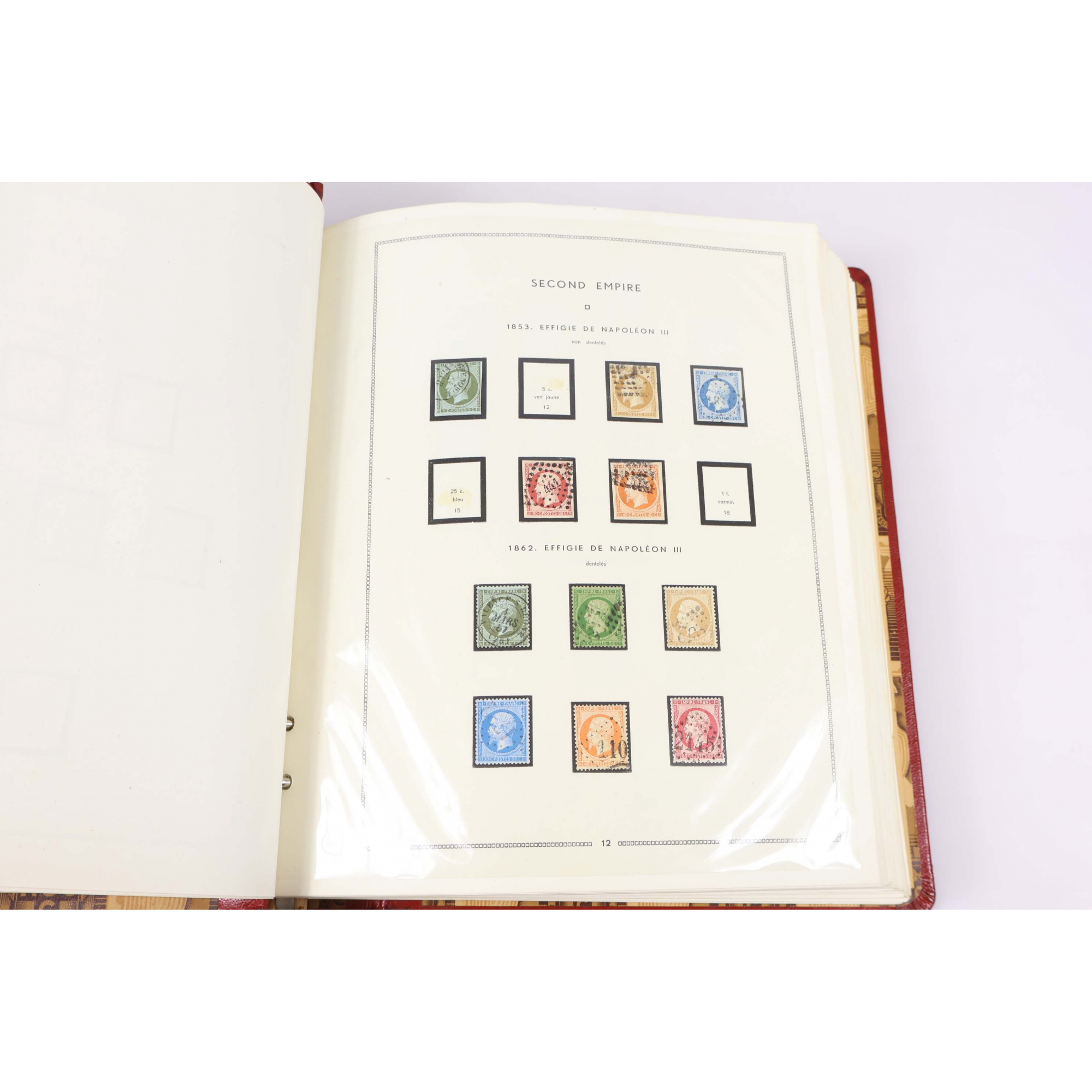 COLLECTION DE FRANCE AVANCÉE DE 1849 À 1971 COTE 10 350€ BELLE QUALITÉ RARE