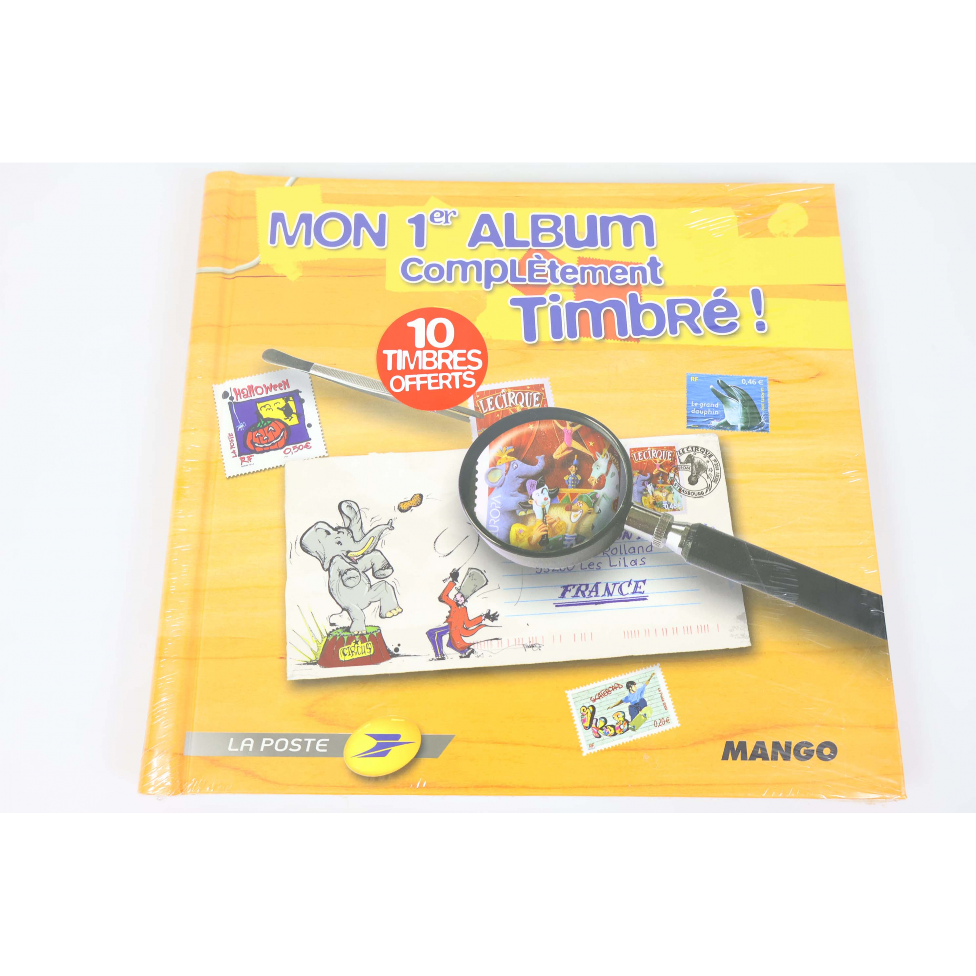 LIVRE DES TIMBRES "MON 1ER ALBUM COMPLÈTEMENT TIMBRÉ" FRANCE, NEUF SOUS BLISTER