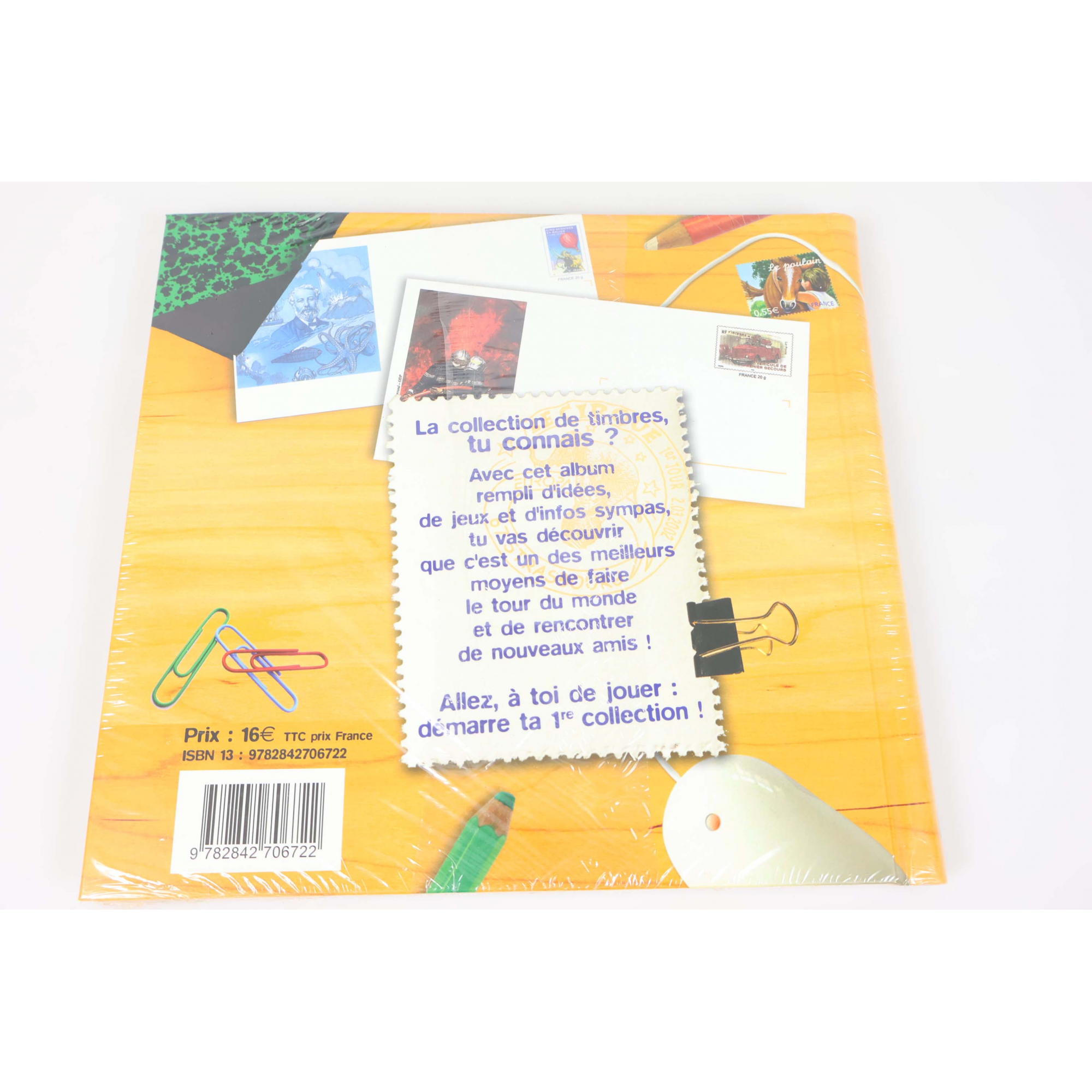 LIVRE DES TIMBRES "MON 1ER ALBUM COMPLÈTEMENT TIMBRÉ" FRANCE, NEUF SOUS BLISTER