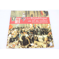 LE LIVRE DES TIMBRES "LA RÉPUBLIQUE AU FIL DU TIMBRE " 1997 - SIGNES USUELS COUV