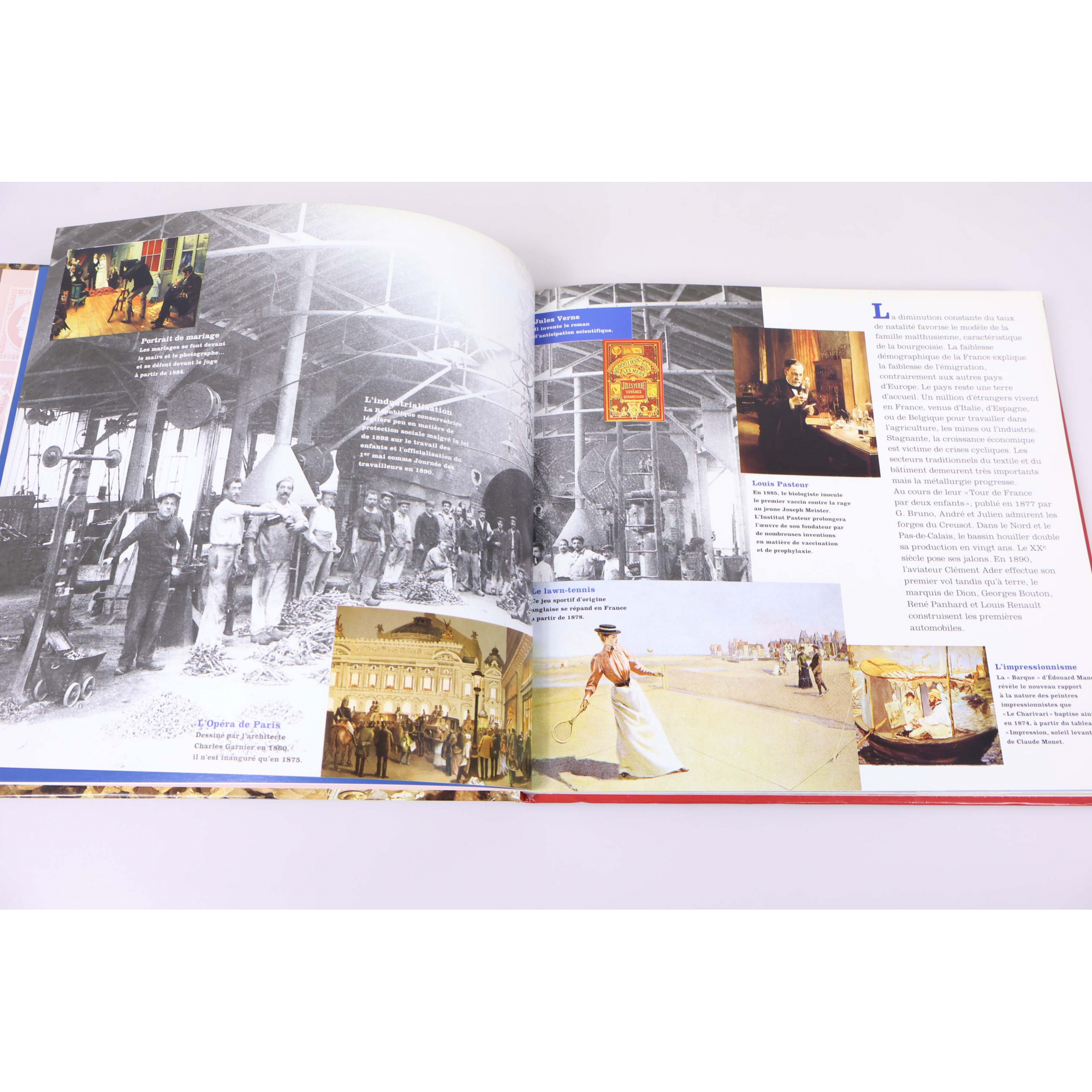 LE LIVRE DES TIMBRES "LA RÉPUBLIQUE AU FIL DU TIMBRE " 1997 - SIGNES USUELS COUV