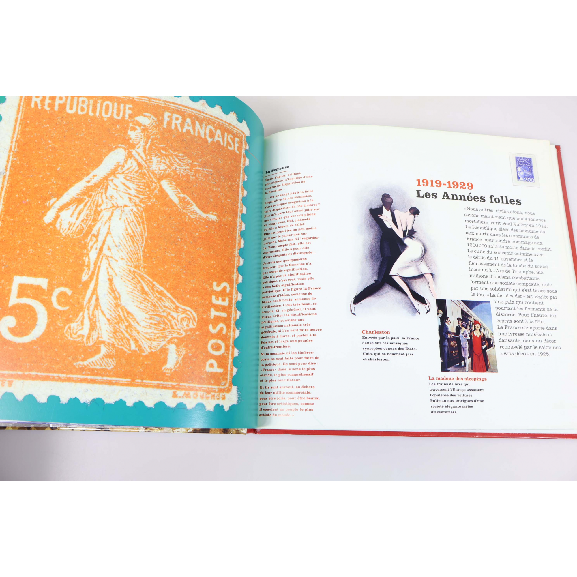 LE LIVRE DES TIMBRES "LA RÉPUBLIQUE AU FIL DU TIMBRE " 1997 - SIGNES USUELS COUV