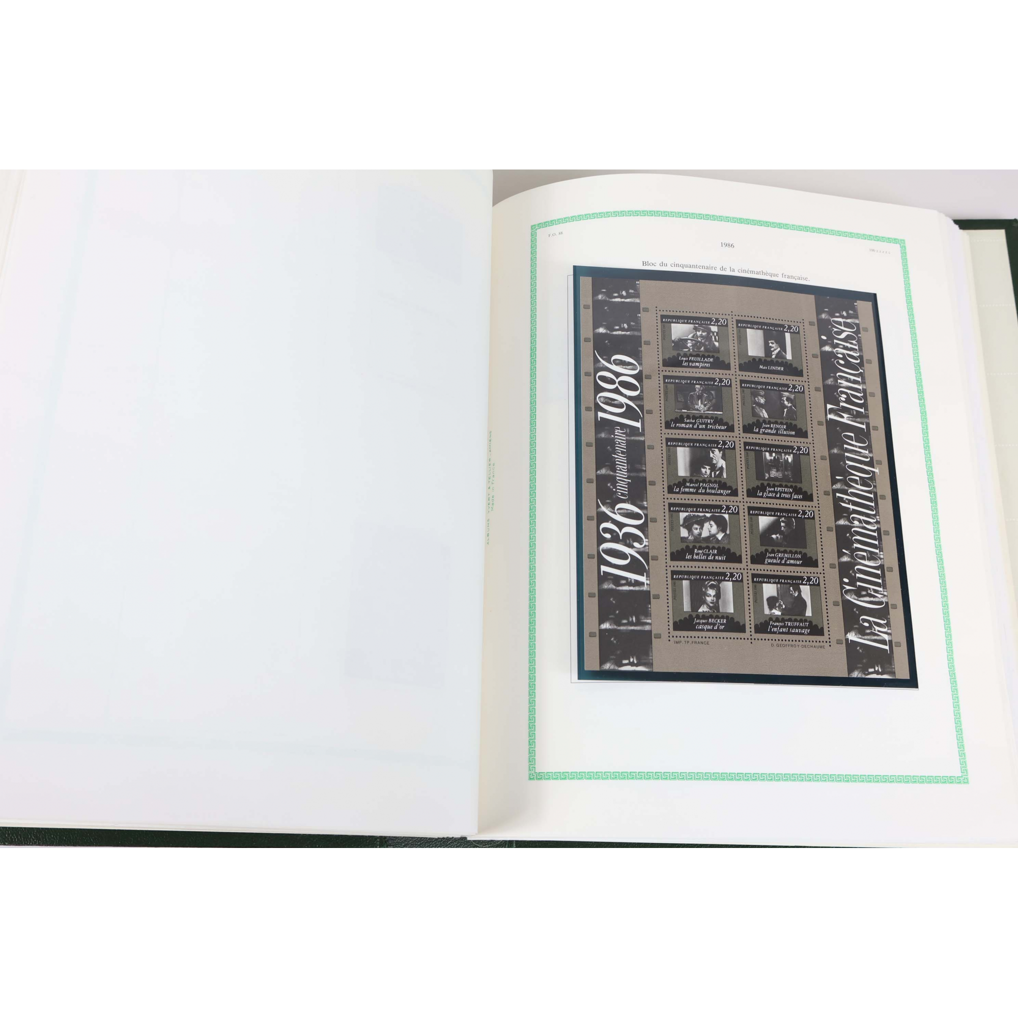 COLLECTION/LOT TIMBRES NEUFS** EN FRANCS 1964 À 1995 DANS UN ALBUM YT VF 3425ffr