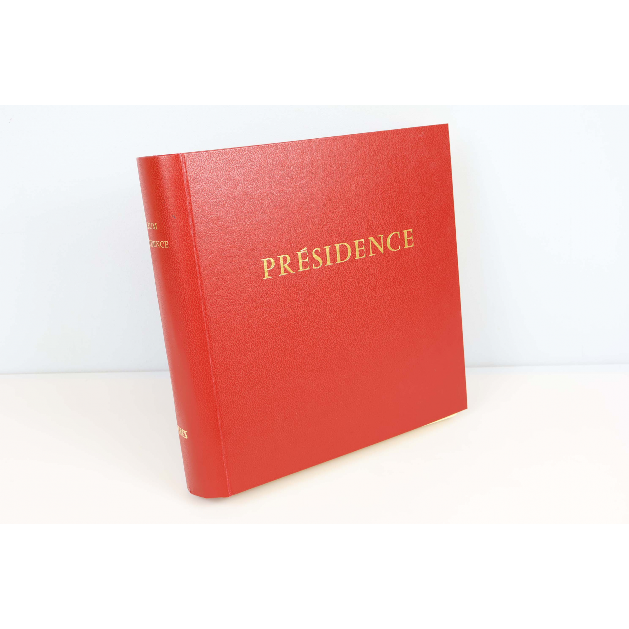 ALBUM CÉRÈS PRÉSIDENCE, POUR UNE COLLECTION DE TIMBRES DE FRANCE DE 1999 À 2002