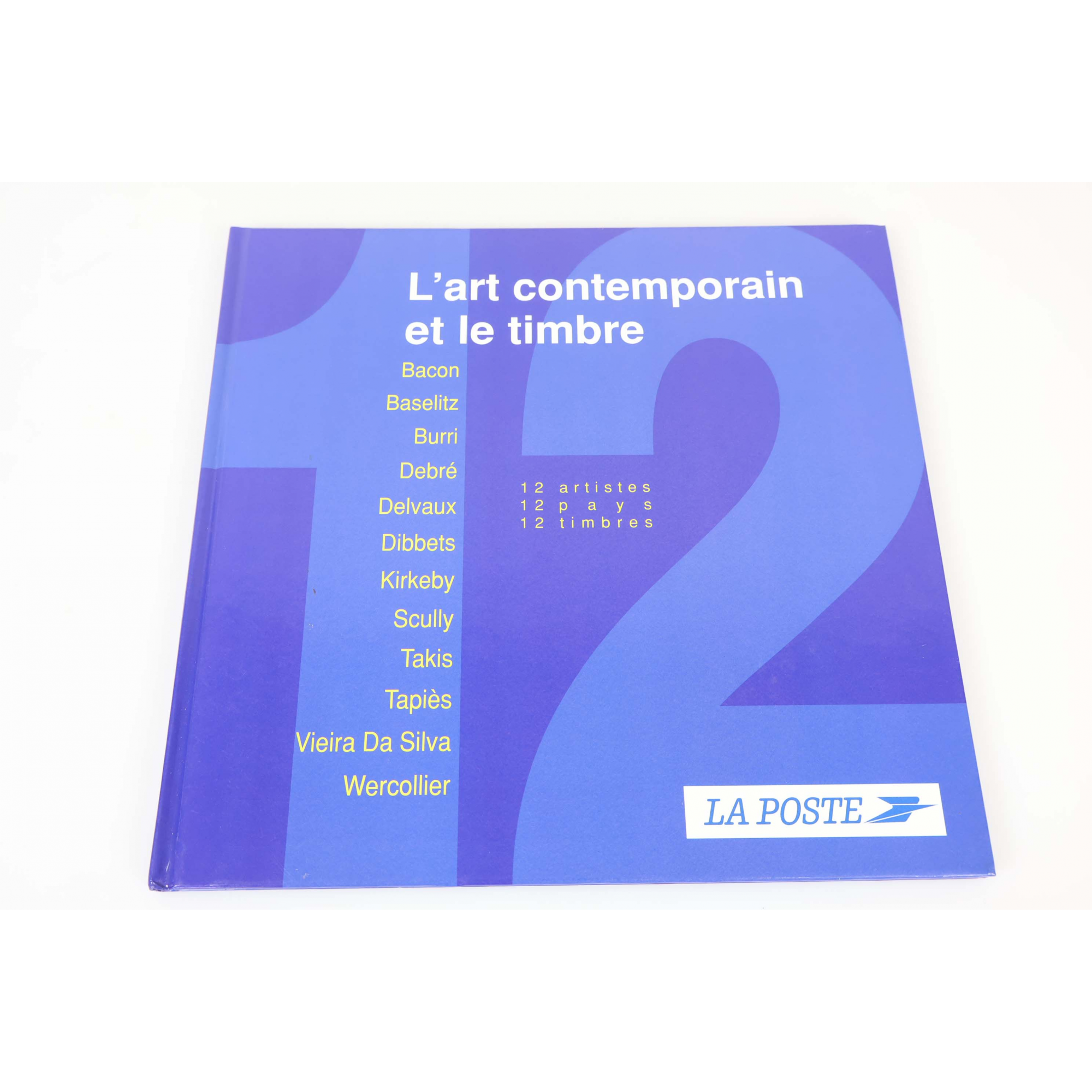 FRANCE LIVRE DES TIMBRES " L'ART CONTEMPORAIN ET LE TIMBRE " 1996 SIGNES USUELS