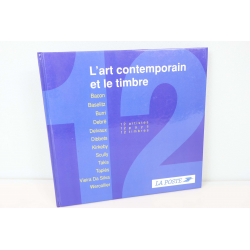 FRANCE LIVRE DES TIMBRES " L'ART CONTEMPORAIN ET LE TIMBRE " 1996 SIGNES USUELS