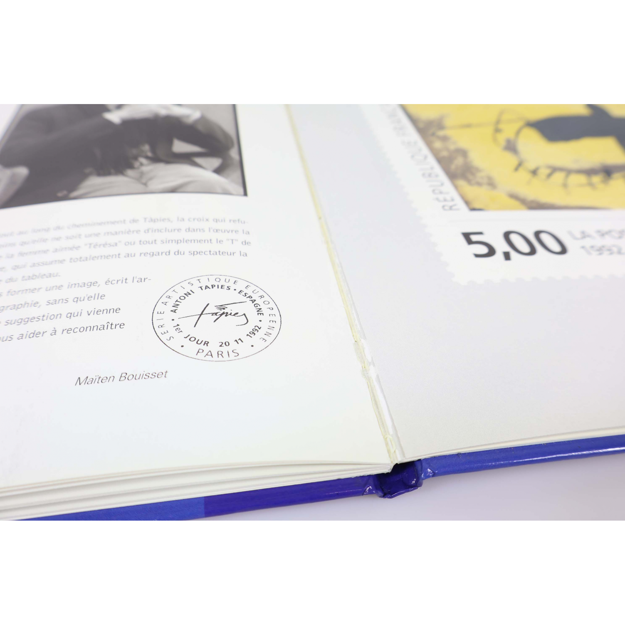 FRANCE LIVRE DES TIMBRES " L'ART CONTEMPORAIN ET LE TIMBRE " 1996 SIGNES USUELS