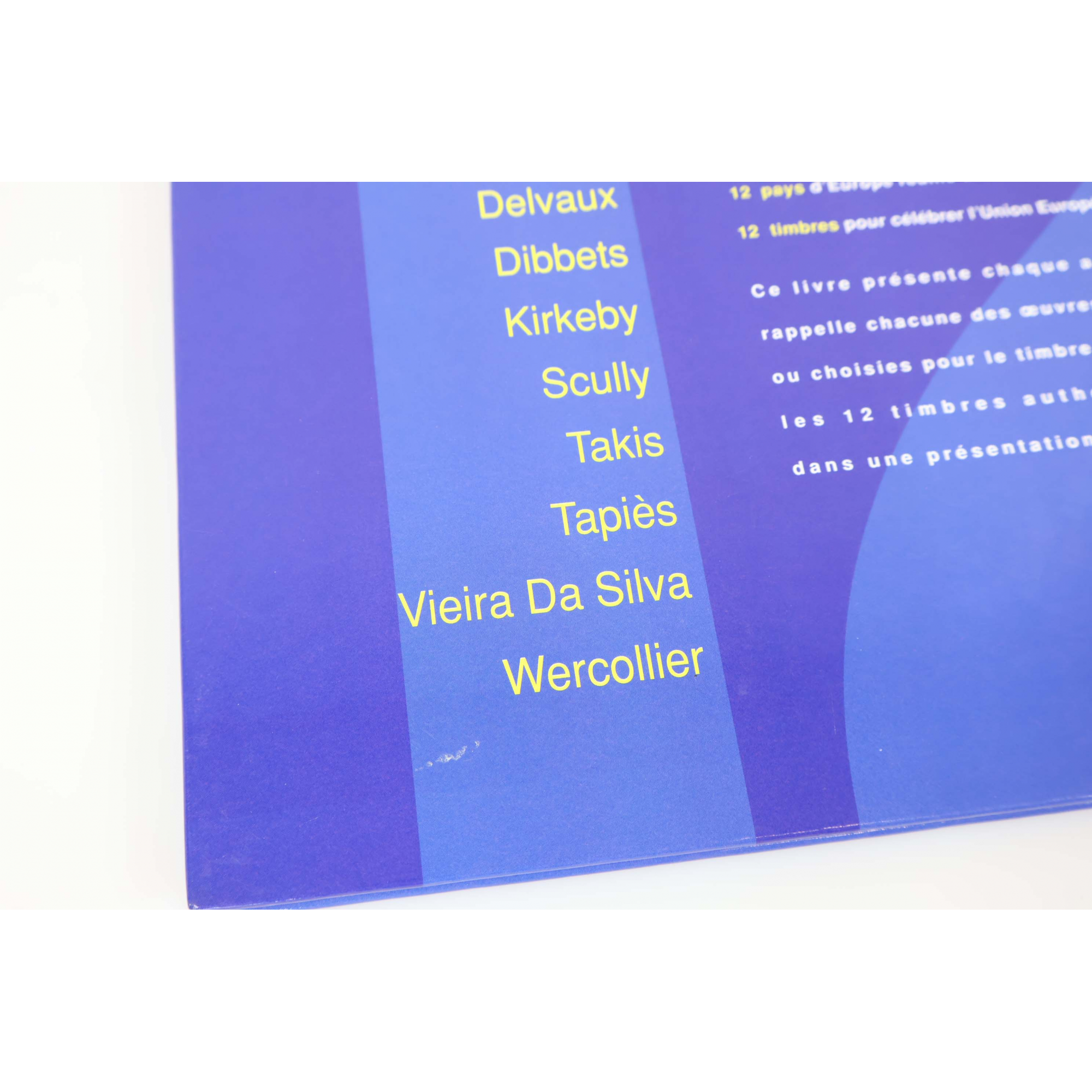 FRANCE LIVRE DES TIMBRES " L'ART CONTEMPORAIN ET LE TIMBRE " 1996 SIGNES USUELS