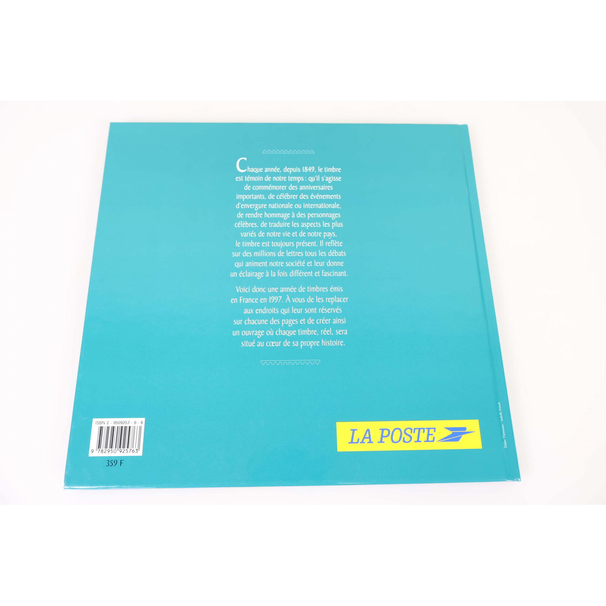 LE LIVRE DES TIMBRES FRANCE COMPLET ANNÉE 1997 NEUFS**, SIGNES USUELS