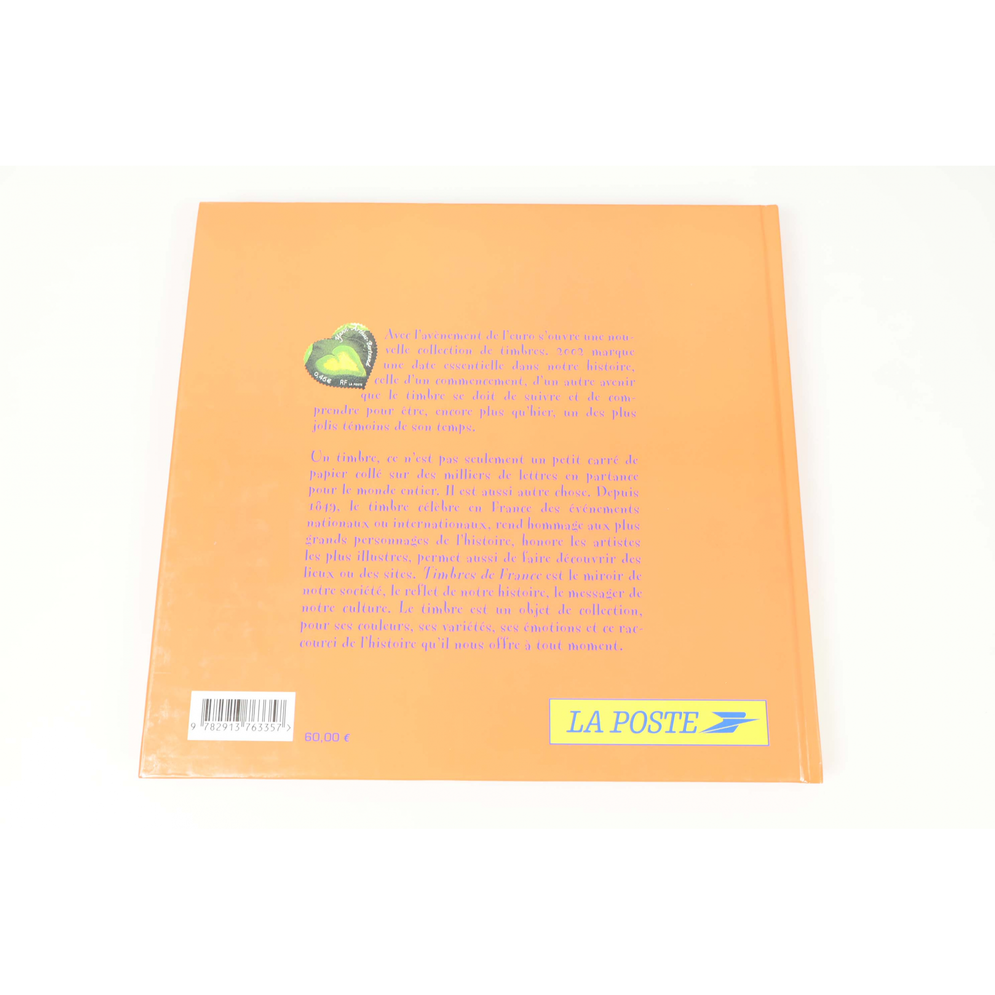 LE LIVRE DES TIMBRES FRANCE COMPLET ANNÉE 2002 NEUFS**, SIGNES USUELS