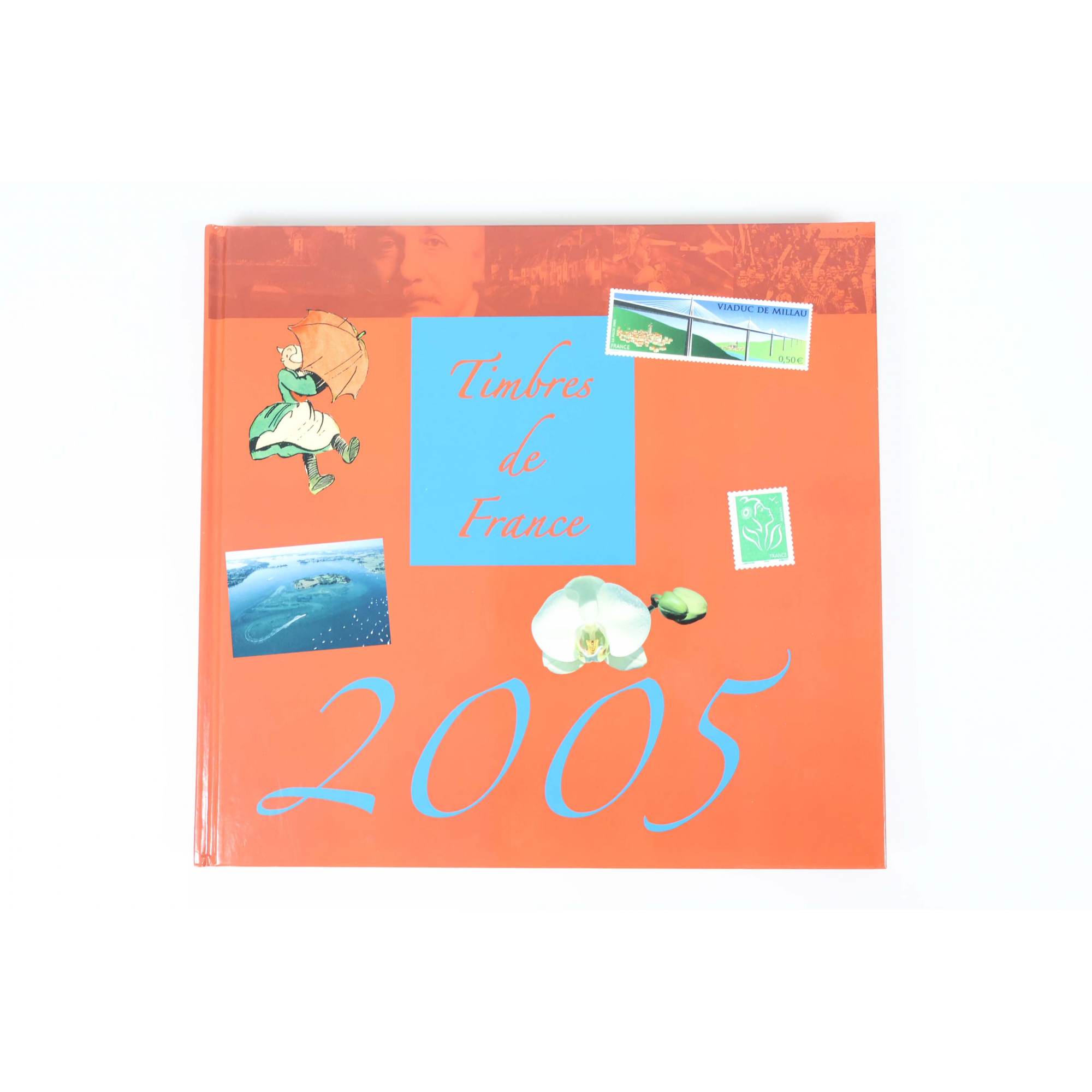 LE LIVRE DES TIMBRES FRANCE COMPLET ANNÉE 2005 NEUFS**, SIGNES USUELS