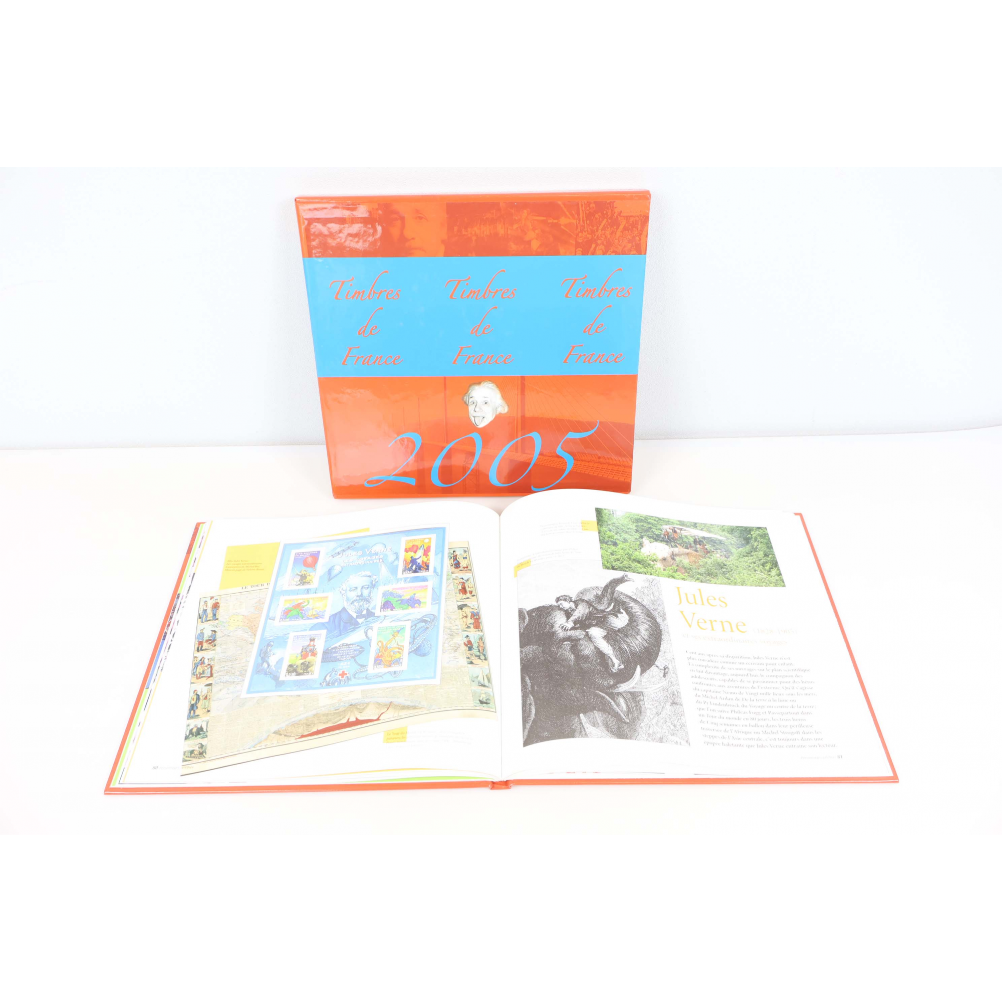 LE LIVRE DES TIMBRES FRANCE COMPLET ANNÉE 2005 NEUFS**, SIGNES USUELS