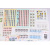 MONACO, LOT DE BLOCS FEUILLETS/CARNETS EN FRANCS NEUFS**, VALEUR FACIALE 2511ffr