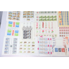 MONACO, LOT DE BLOCS FEUILLETS/CARNETS EN FRANCS NEUFS**, VALEUR FACIALE 2511ffr