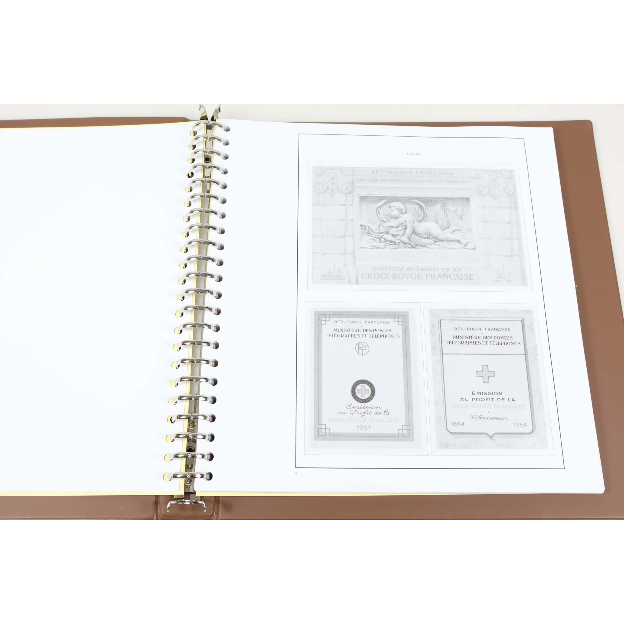 ALBUM MARINI, POUR RANGER UNE COLLECTION DE CARNETS CROIX ROUGE DE 1952 À 2016