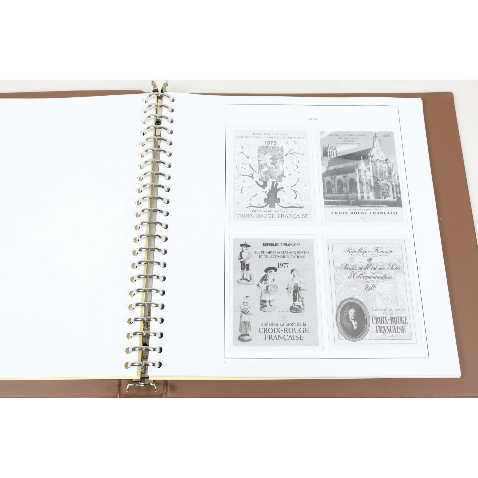 ALBUM MARINI, POUR RANGER UNE COLLECTION DE CARNETS CROIX ROUGE DE 1952 À 2016