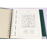 CLASSEUR HAUT DE GAMME LEUCHTTURM COMPLET DE 2008 À 2010 POUR TIMBRES DE FRANCE
