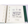 CLASSEUR HAUT DE GAMME LEUCHTTURM COMPLET DE 2008 À 2010 POUR TIMBRES DE FRANCE