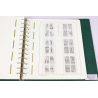 CLASSEUR HAUT DE GAMME LEUCHTTURM COMPLET DE 2008 À 2010 POUR TIMBRES DE FRANCE