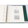 CLASSEUR HAUT DE GAMME LEUCHTTURM COMPLET DE 2008 À 2010 POUR TIMBRES DE FRANCE
