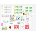 LOT DE TIMBRES AUTOADHÉSIFS EN EUROS , TP, BLOCS DE 3/4/6, PERSONNALISÉS...