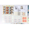 LOT DE TIMBRES ET BLOCS EN EUROS ENTRE 2015 ET 2022 FRANCE NEUFS** FACIALE 155€
