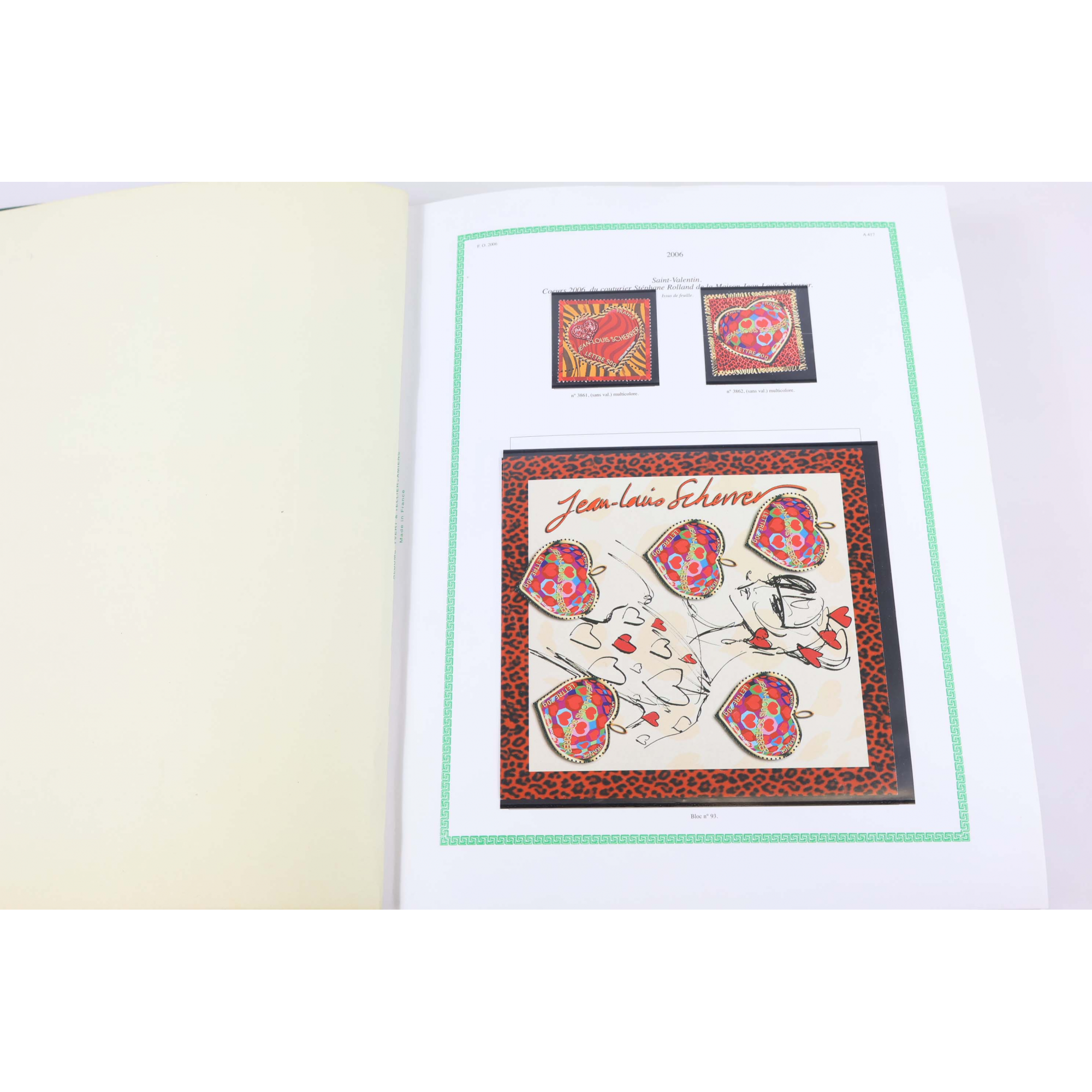 COLLECTION/LOT TIMBRES-POSTE / BLOCS NEUFS** EN EUROS 2006-2012 CLASSEUR VF 850€